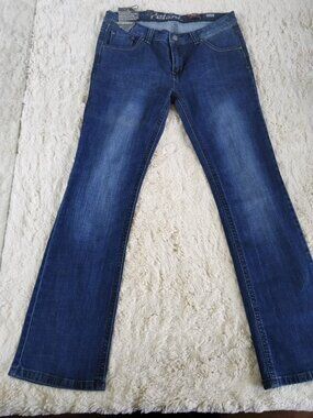 NWT Nudie Jeans Co Lean Dean Blue Lights Slim Fit Organic Jeans W30 L32